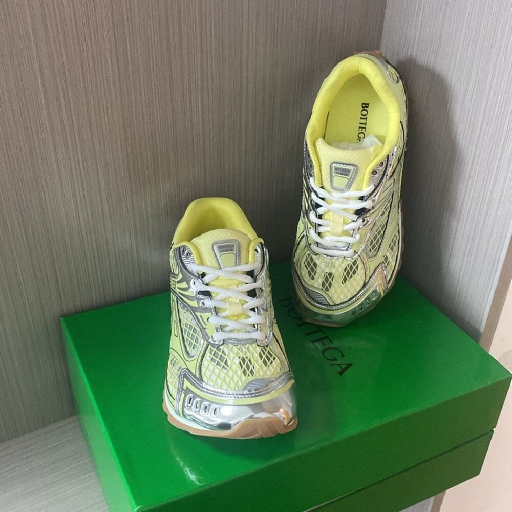 Bottega Veneta Yellow Sneakers - Orbit Collection